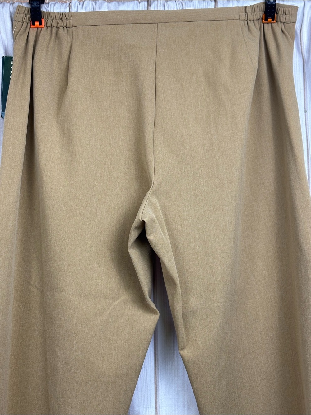 Lauren Ralph Lauren Balmoral Highlite Tailored Trousers Dress Pants Camel Sz 22W - Picture 5 of 16